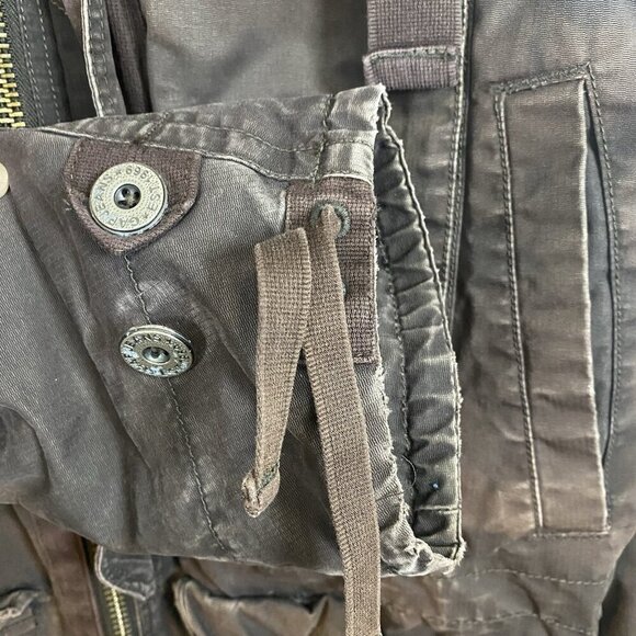 69 G.I. Gap Cold Weather Military Parka Size S Brown (Oversized) Heavy Alpine - Picture 4 of 8